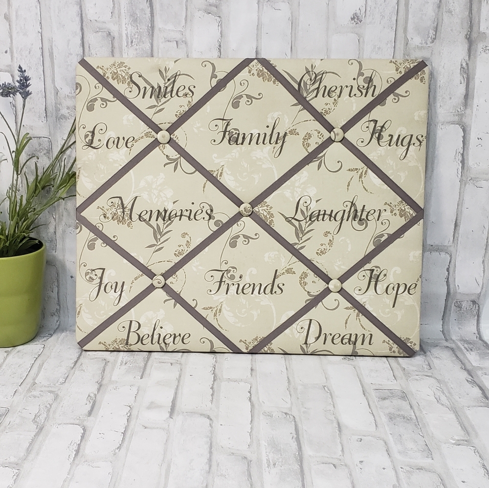 Family/Friends Themed French Memo Board